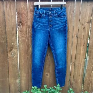 NWT J. Crew High Rise Skinny Size 28
